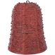 Rory 1 Light 14 inch Red Pendant Ceiling Light