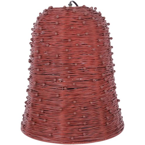 Rory 1 Light 14 inch Red Pendant Ceiling Light