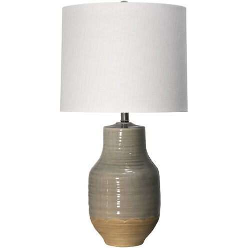 Signature 3 inch 150 watt Prova Gray Table Lamp Portable Light