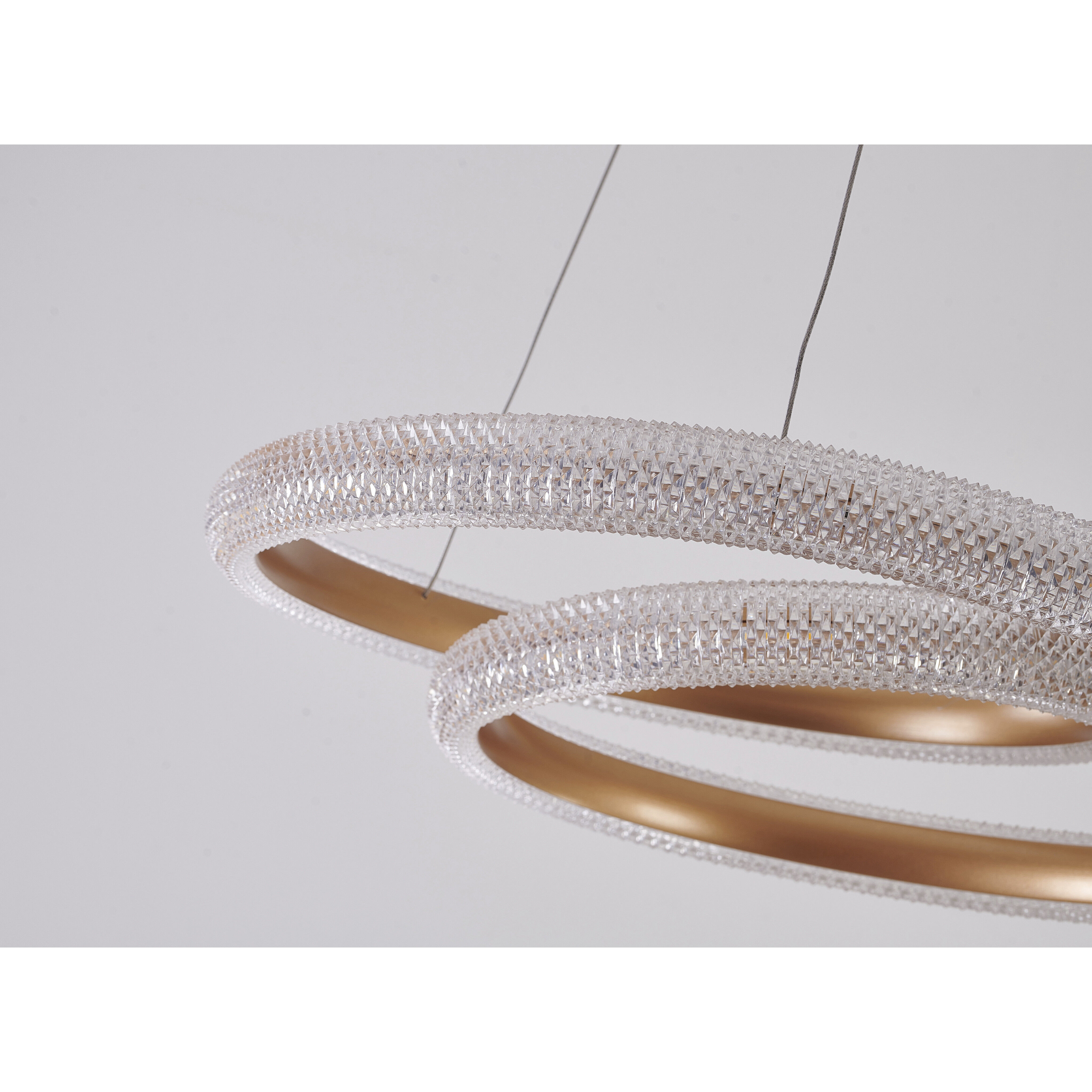 Canada LED 19.7 inch Gold Chandelier Ceiling Light