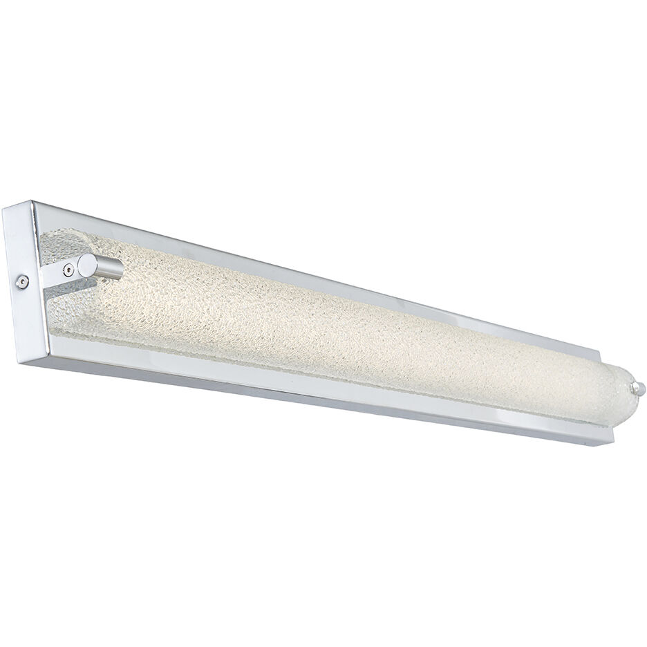 Veil LED 40.2 inch Brushed Nickel Bath Vanity Light Wall Light