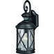 Henderson Textured Black Outdoor Motion Sensor