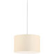 Grannus 1 Light 16 inch White Pendant Ceiling Light