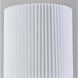 Callie 26 inch 100.00 watt White Ceramic Table Lamp Portable Light