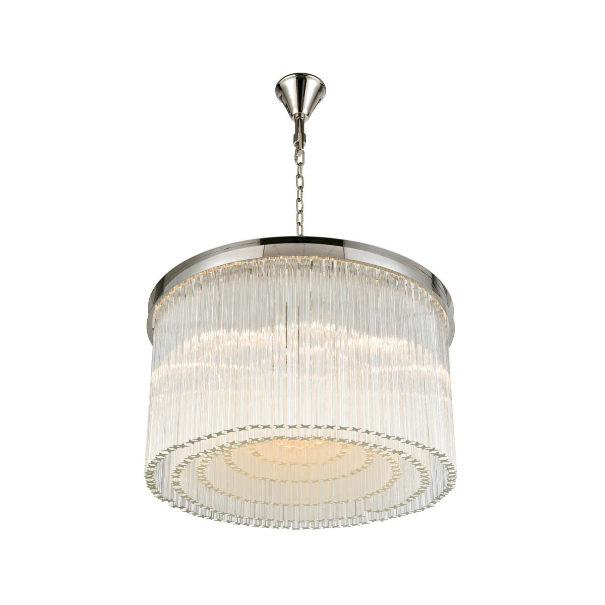 Zeev Lighting Lumineer Chandelier 15 Light Aged Brass 30 W