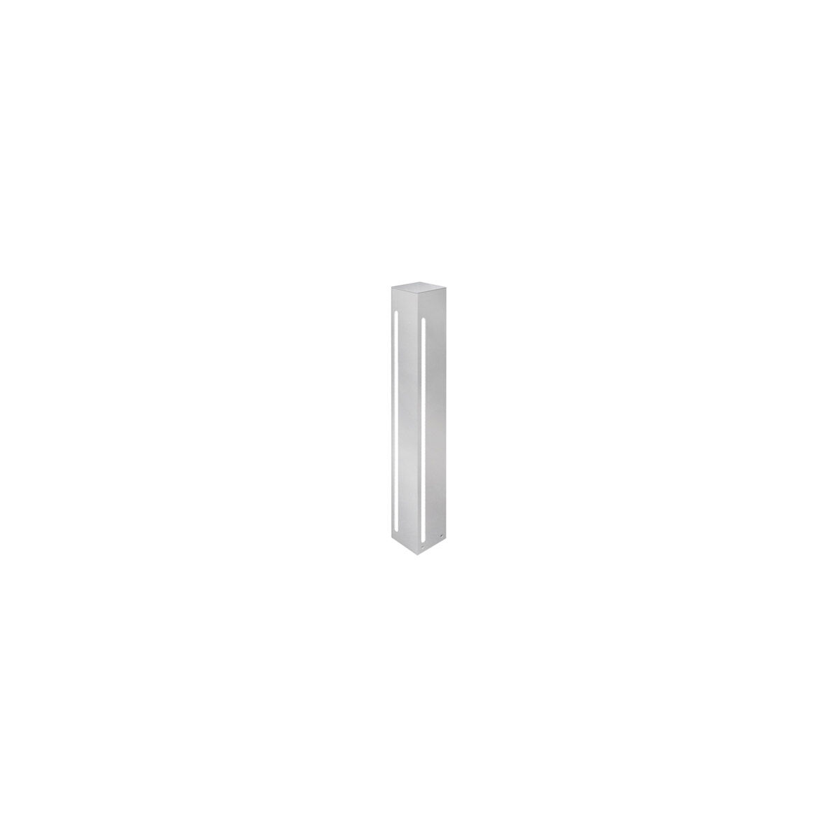 Signature 120V 13 watt Brushed Nickel Outdoor Bollard
