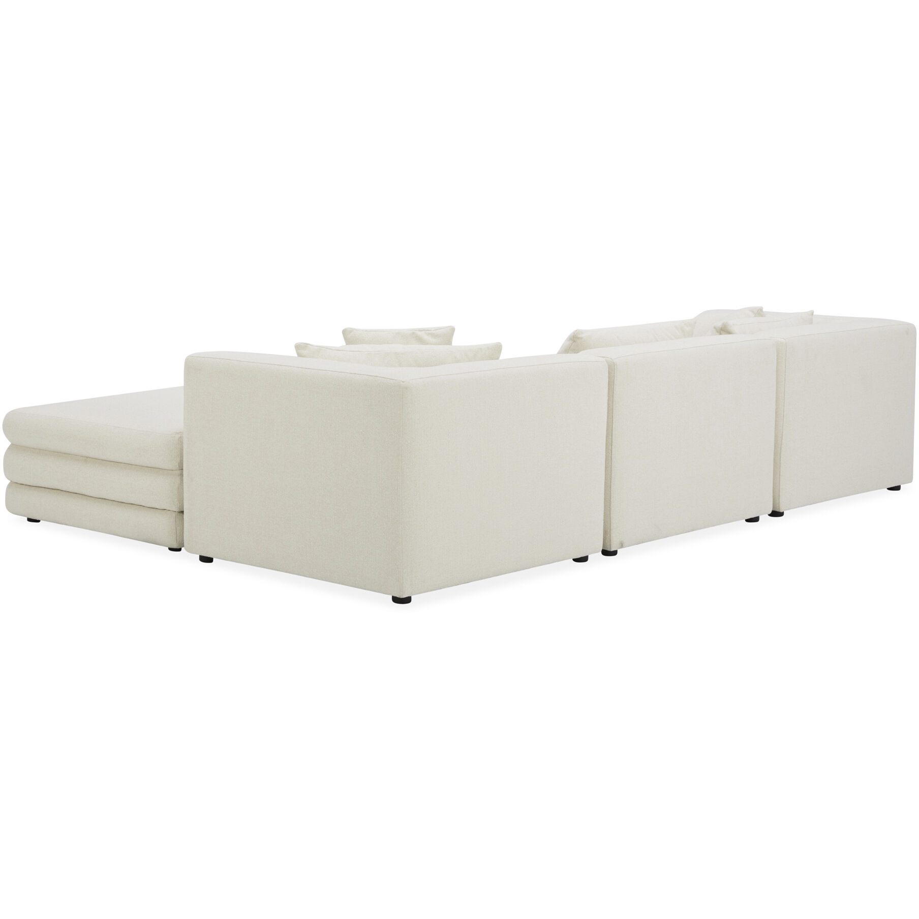Lowtide Lounge White Modular Sectional