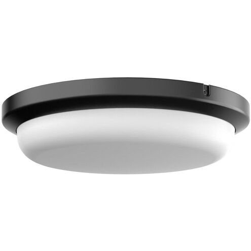Dean LED 11 inch Black Outdoor Flush Mount