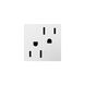 Adorne White Outlet, 20A 