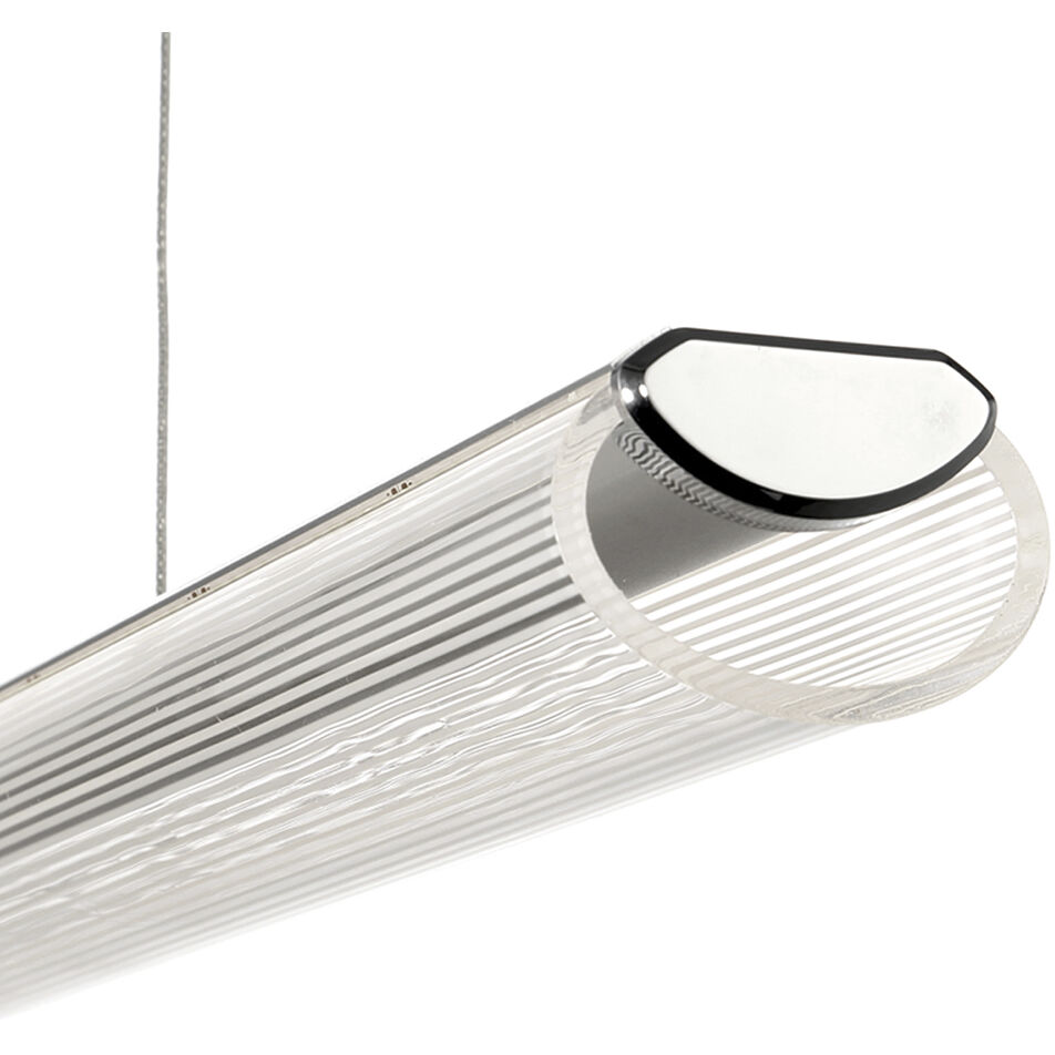 Landor LED 3 inch Chrome Pendant Ceiling Light, Large