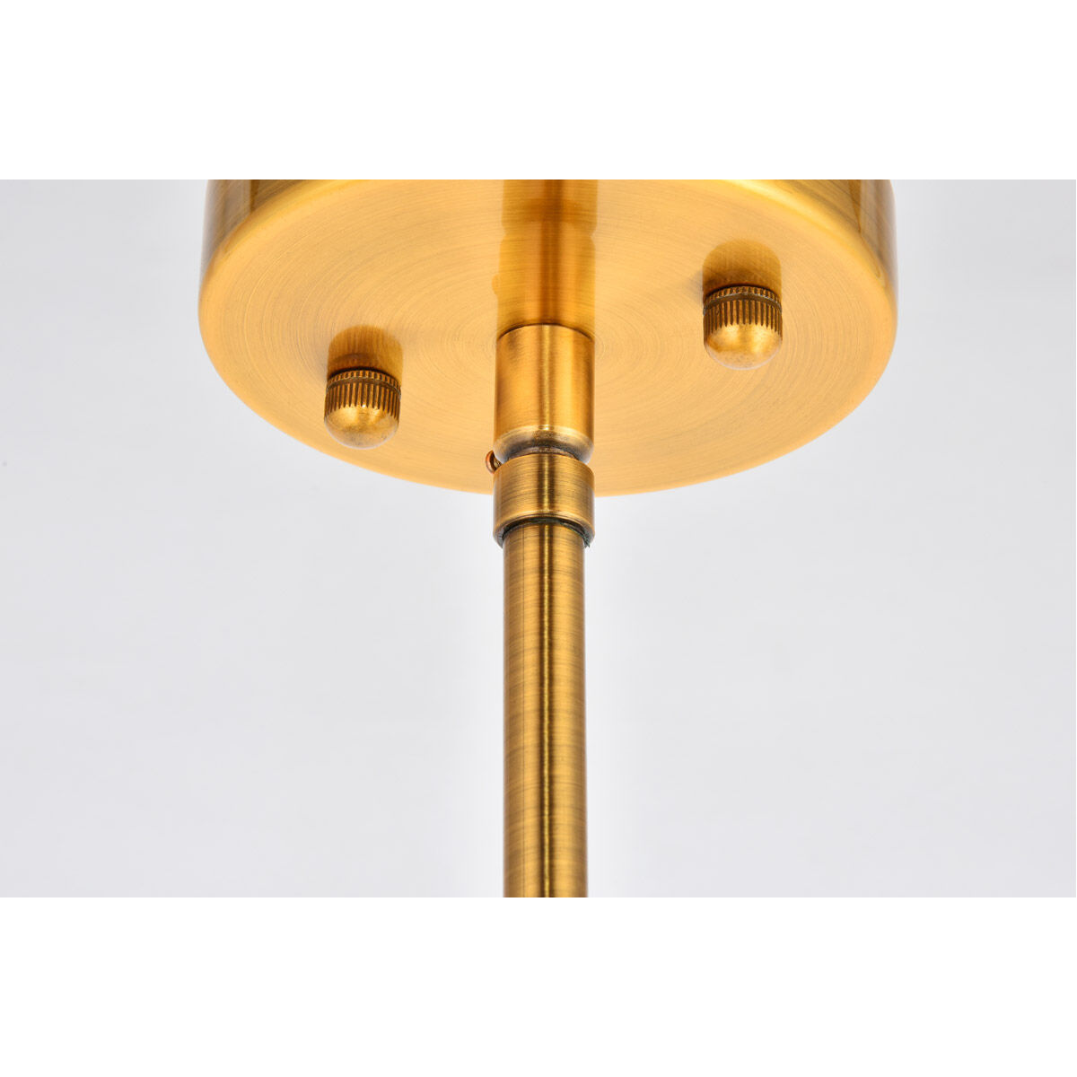 Daegan 10 Light 26 inch Light Antique Brass and Flat Black Pendant Ceiling Light