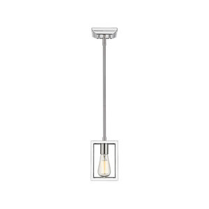 Wesson 1 Light 5 inch Chrome Mini Pendant Ceiling Light