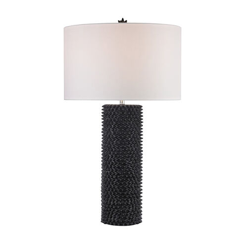 Trappe 29.5 inch 100 watt Black Table Lamp Portable Light
