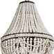 Malibu 6 Light 20.5 inch White Chandelier Ceiling Light