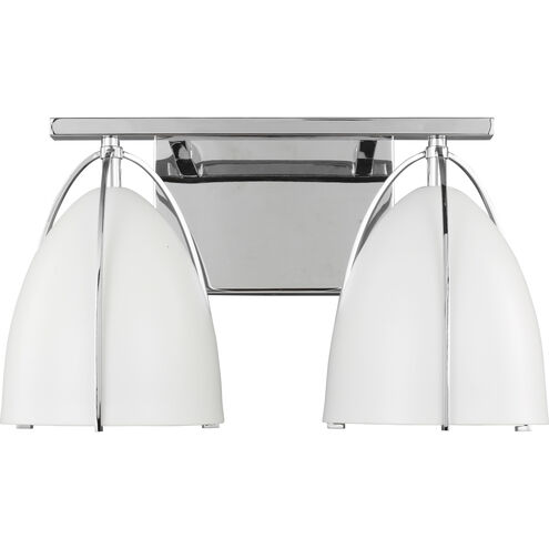 Sean Lavin Norman 2 Light 15.25 inch Chrome Wall Bath Fixture Wall Light