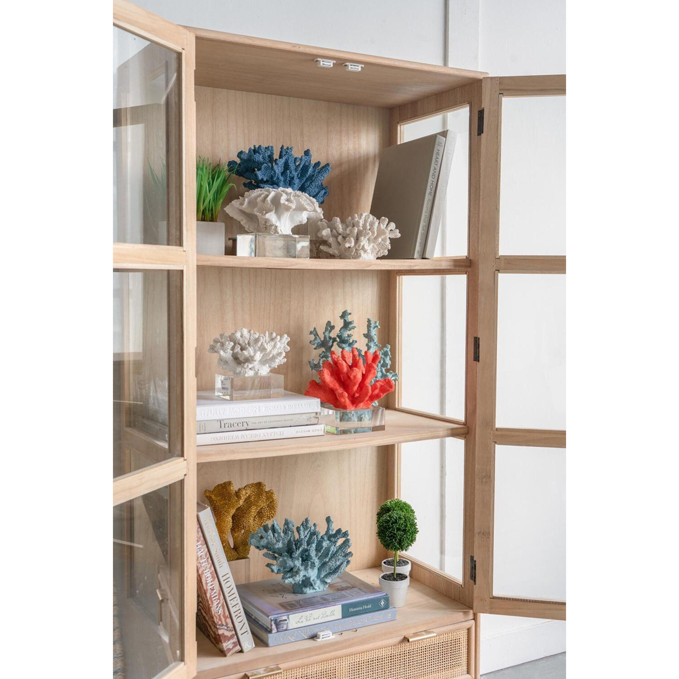 Coral Light Blue Décor