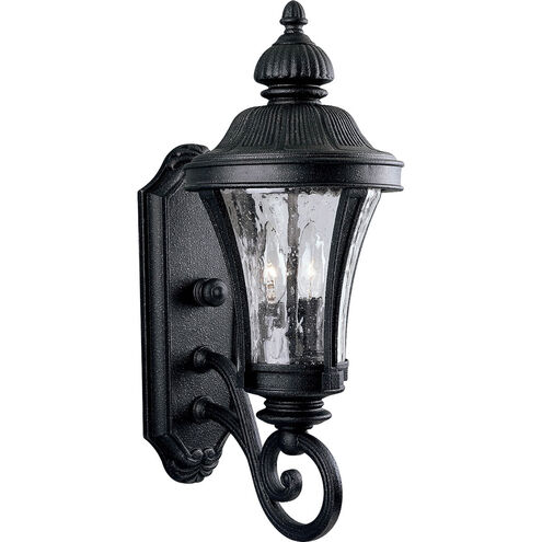 Nottington 2 Light 20 inch Gilded Iron Outdoor Wall Lantern