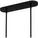 Gibson 5 Light 42 inch Matte Black Linear Chandelier Ceiling Light, Medium