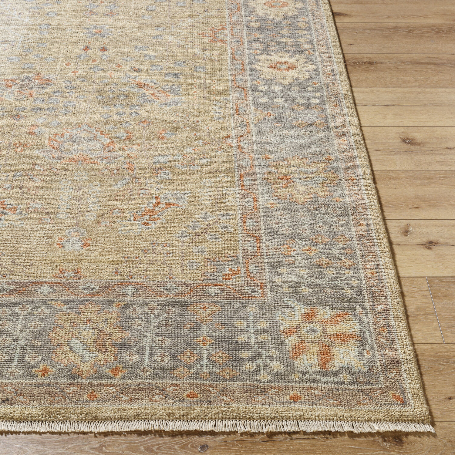 Monterey 36 X 24 inch Prairie Dust / Khaki Handmade Rug in 2 x 3