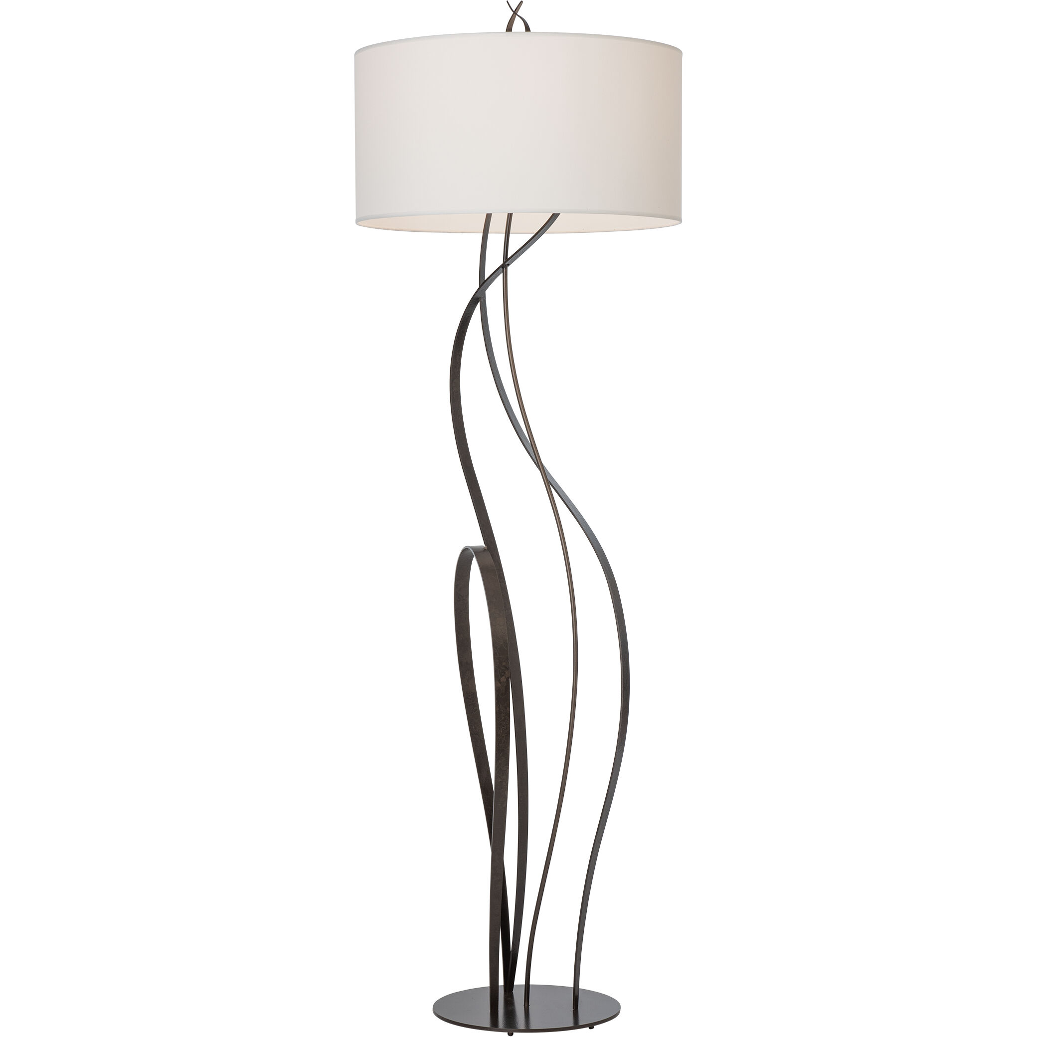 Sway 73.4 inch 100.00 watt Dark Smoke Floor Lamp Portable Light