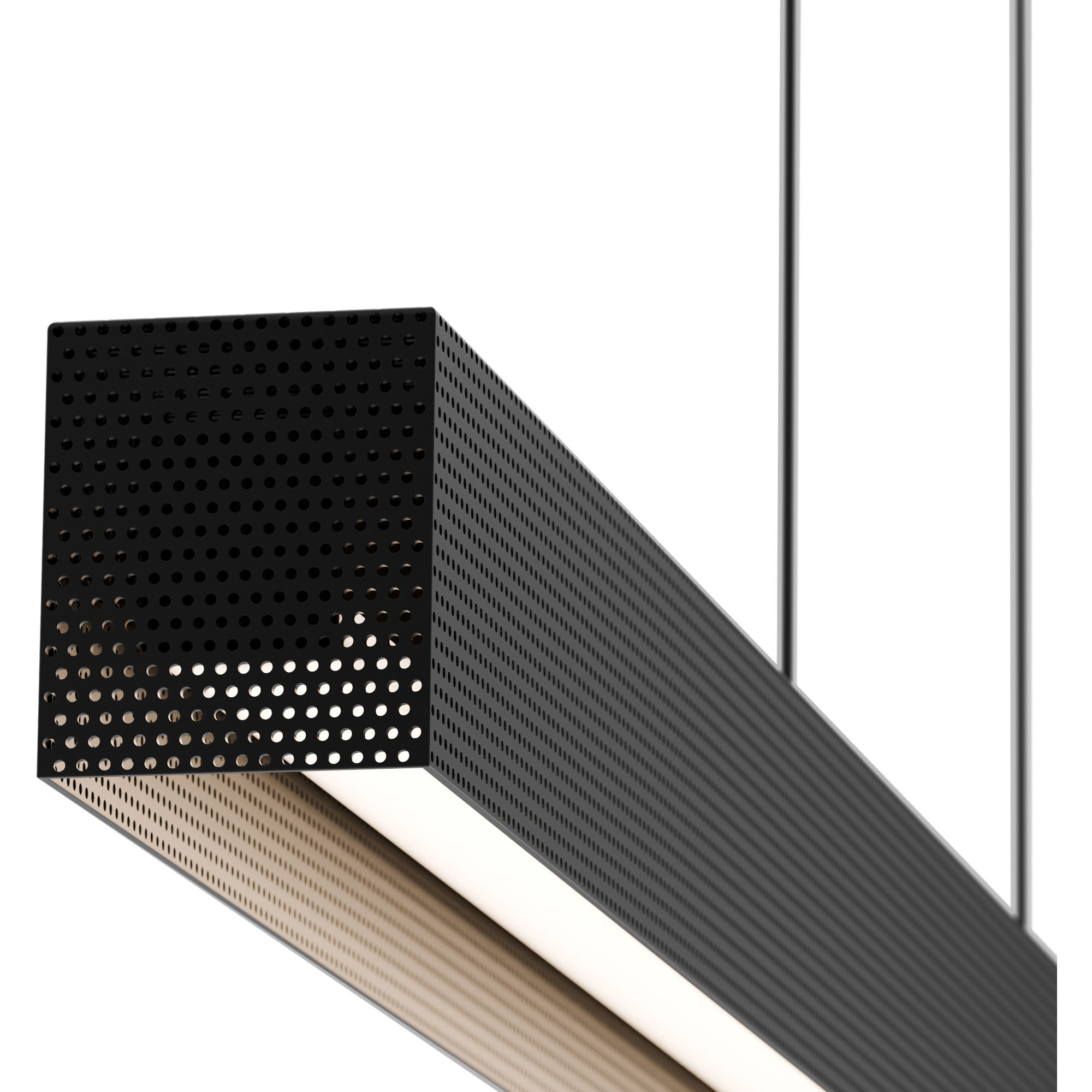 Grille Linear Pendant Ceiling Light in 4000K, dweLED