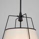 Pullman LED 17 inch Brass Pendant Ceiling Light