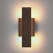 Jacks LED 15 inch Architectural Bronze Exterior Wall Sconce