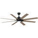 Levon Custom Natural 27.87 inch Each Fan Blades, for 64 inch blade sweep