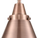 Franklin Restoration Appalachian 1 Light 8 inch Antique Copper Mini Pendant Ceiling Light