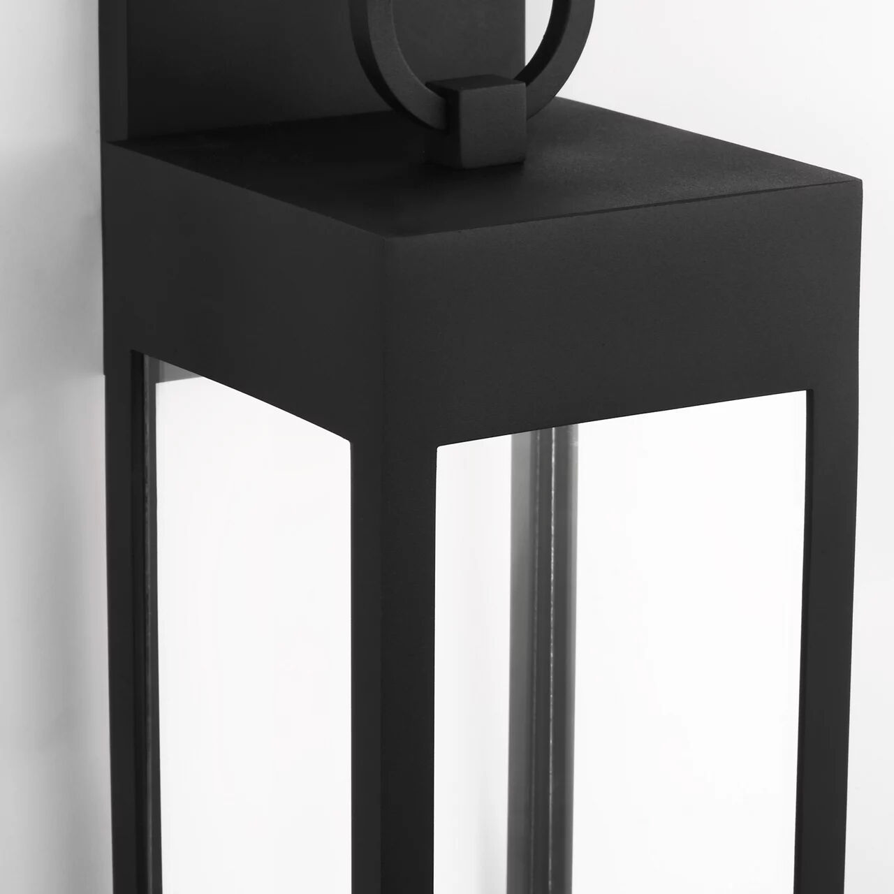 Sean Lavin Sesha 26.5 inch Textured Black Outdoor Wall Lantern