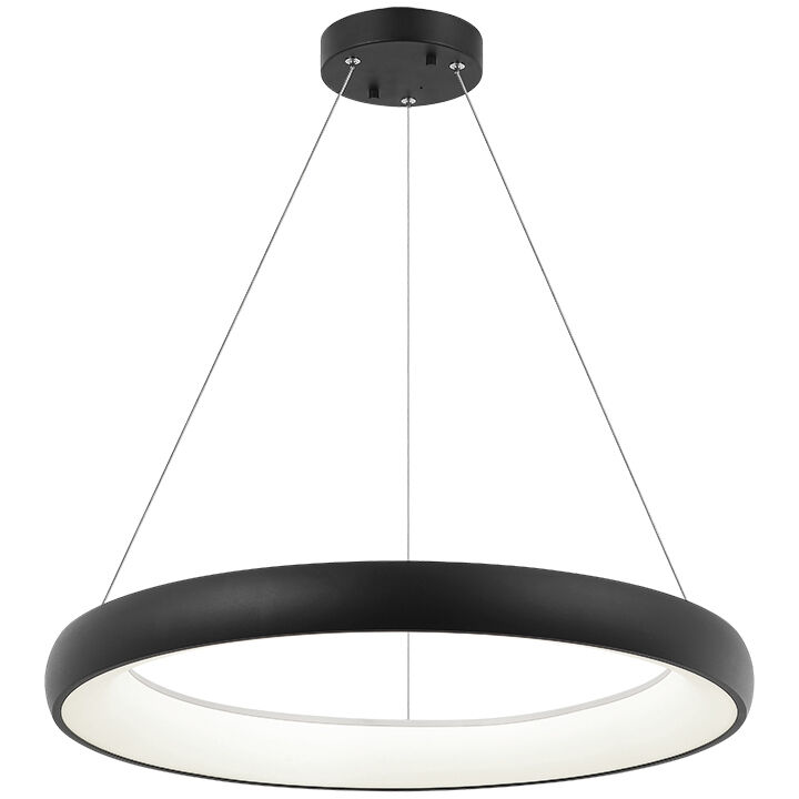 Maverick LED 24 inch Matte Black Pendant Ceiling Light