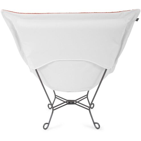 Alicante Coral Patio Scroll Puff Chair