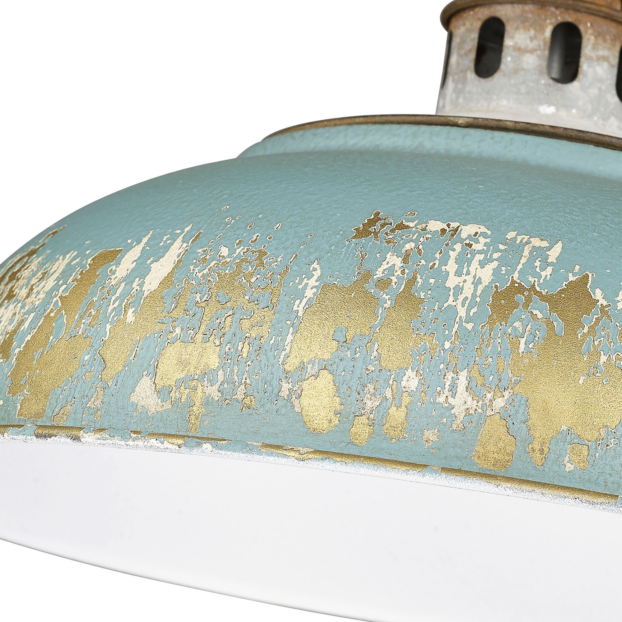 Kinsley 1 Light 14 inch Aged Galvanized Steel Swing Arm Wall Lamp Wall Light in Antique Teal