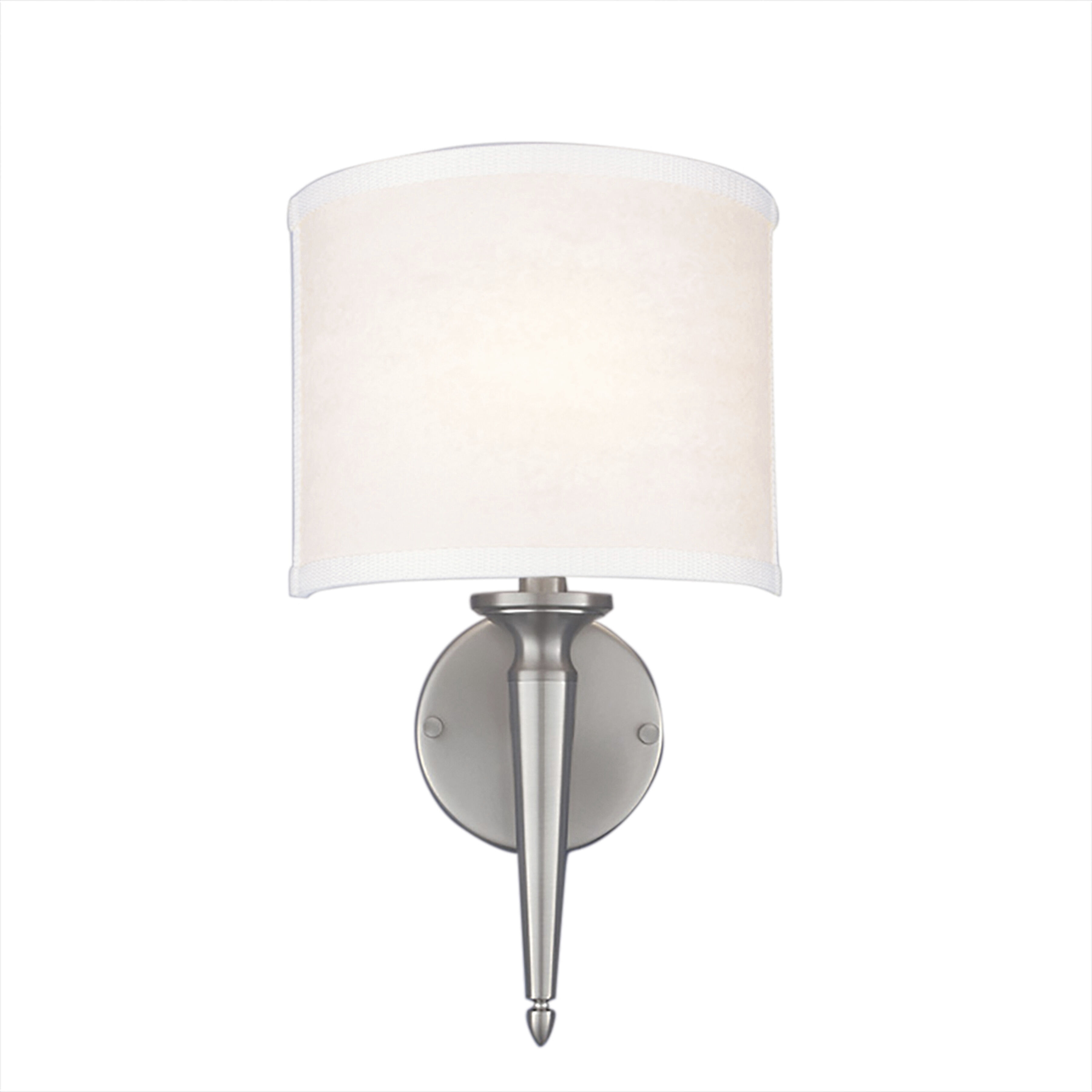 Georgetown 1 Light 14.5 inch Brushed Nickel Sconce Wall Light