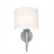 Georgetown 1 Light 14.5 inch Brushed Nickel Sconce Wall Light