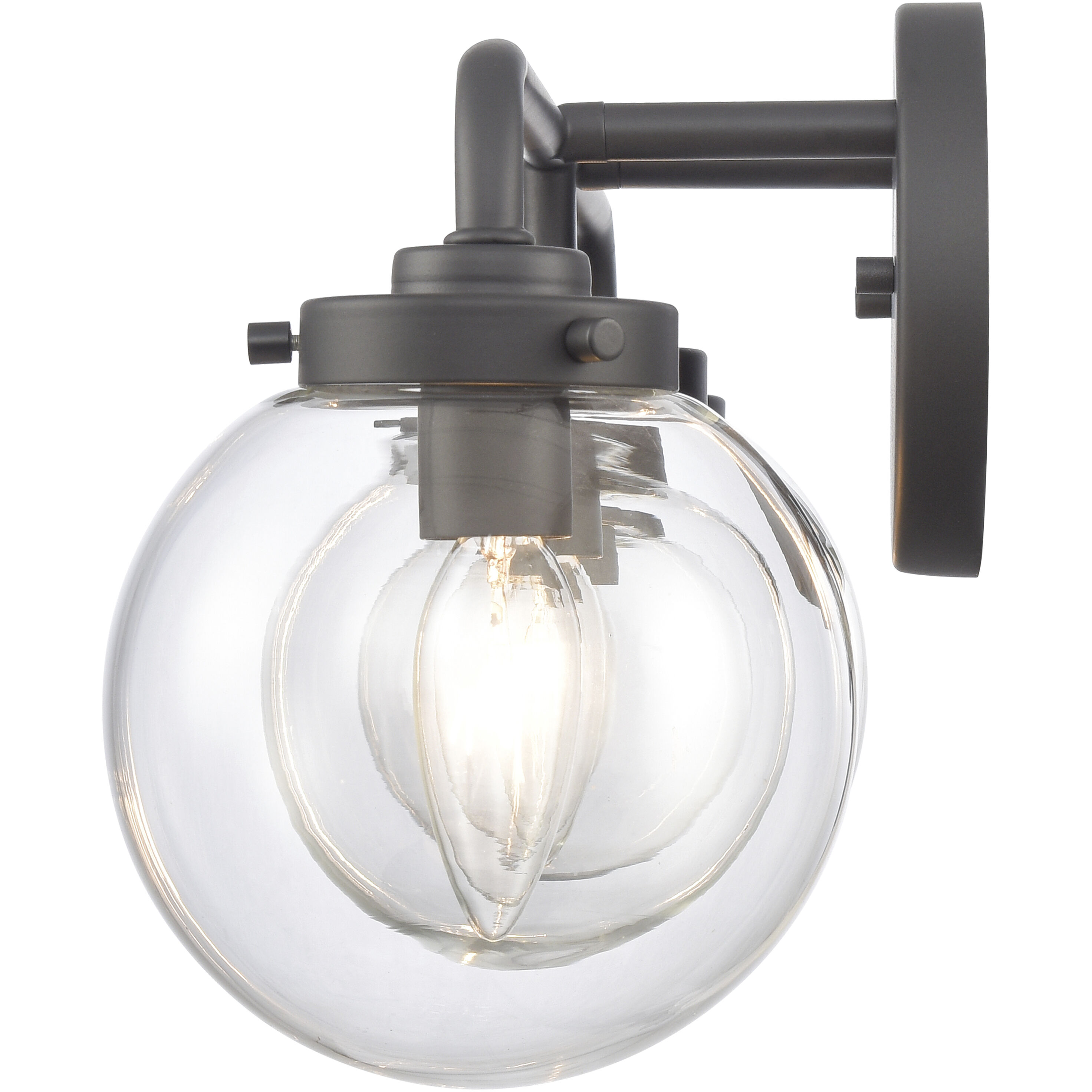 Fairbanks Vanity Light Wall Light in Matte Black