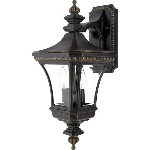 Devon 2 Light 21 inch Imperial Bronze Outdoor Wall Lantern