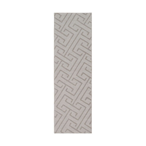 Mystique 36 X 24 inch Light Gray Rugs, Rectangle