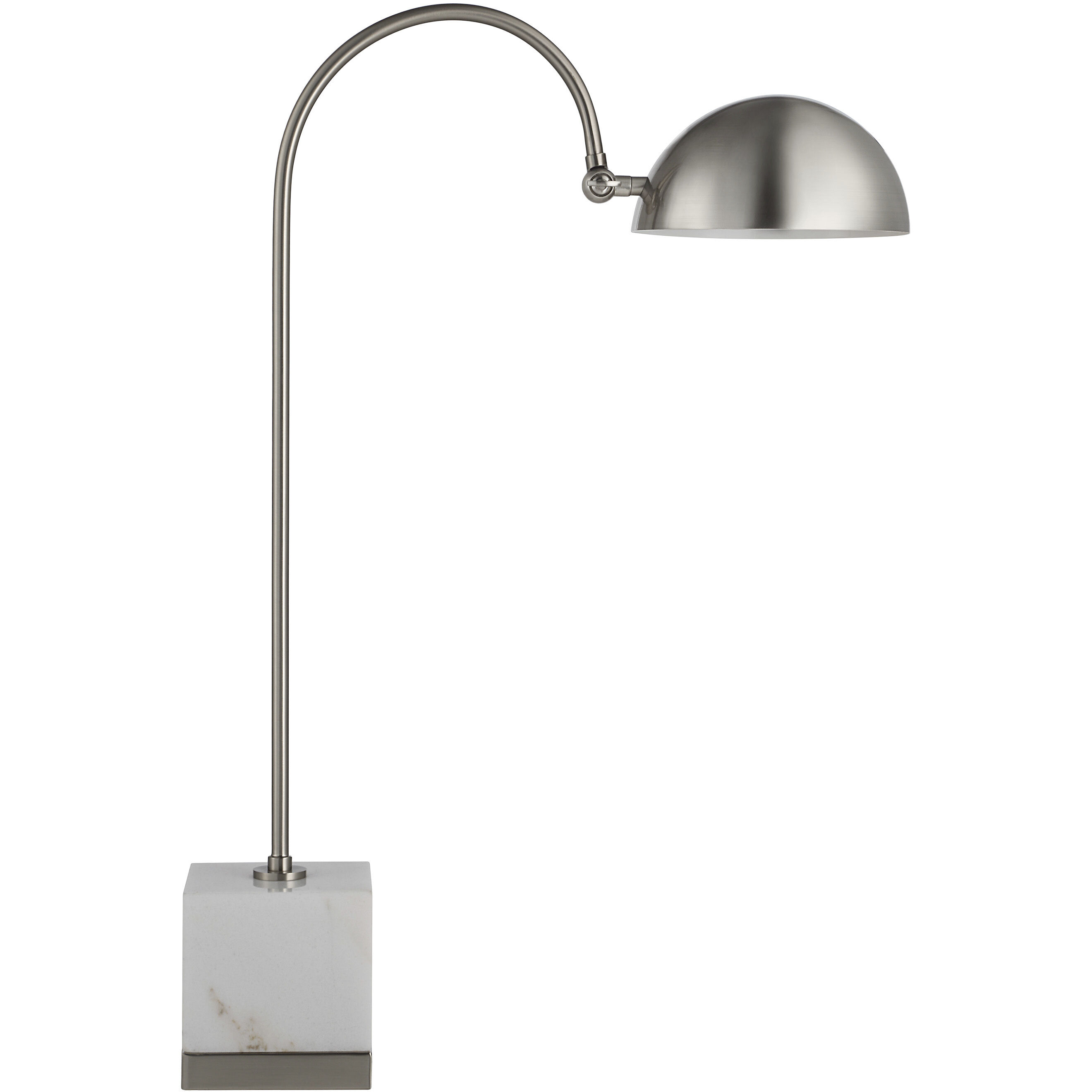 Edessa 27 inch 9 watt Brushed Nickel Table Lamp Portable Light