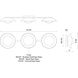 Cleo LED 23.63 inch Chrome Bath Vanity Light Wall Light