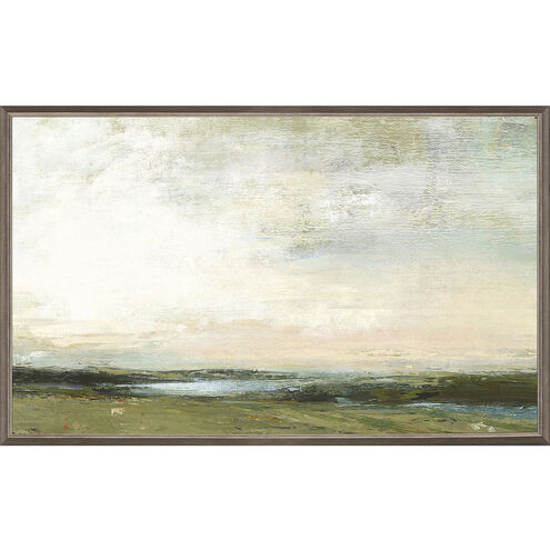Waterside 31 X 19 inch Non-Glass Framed Art
