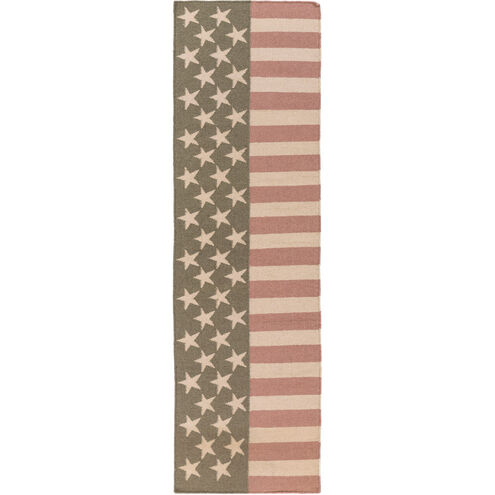 Washington 120 X 96 inch Rose, Dark Brown, Khaki Rug