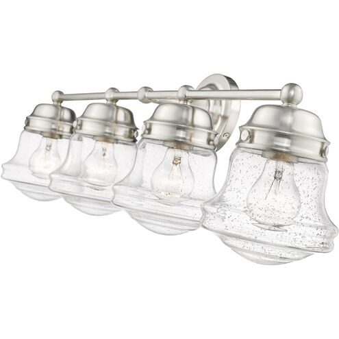 Vaughn 4 Light 31.5 inch Brushed Nickel Vanity Wall Light