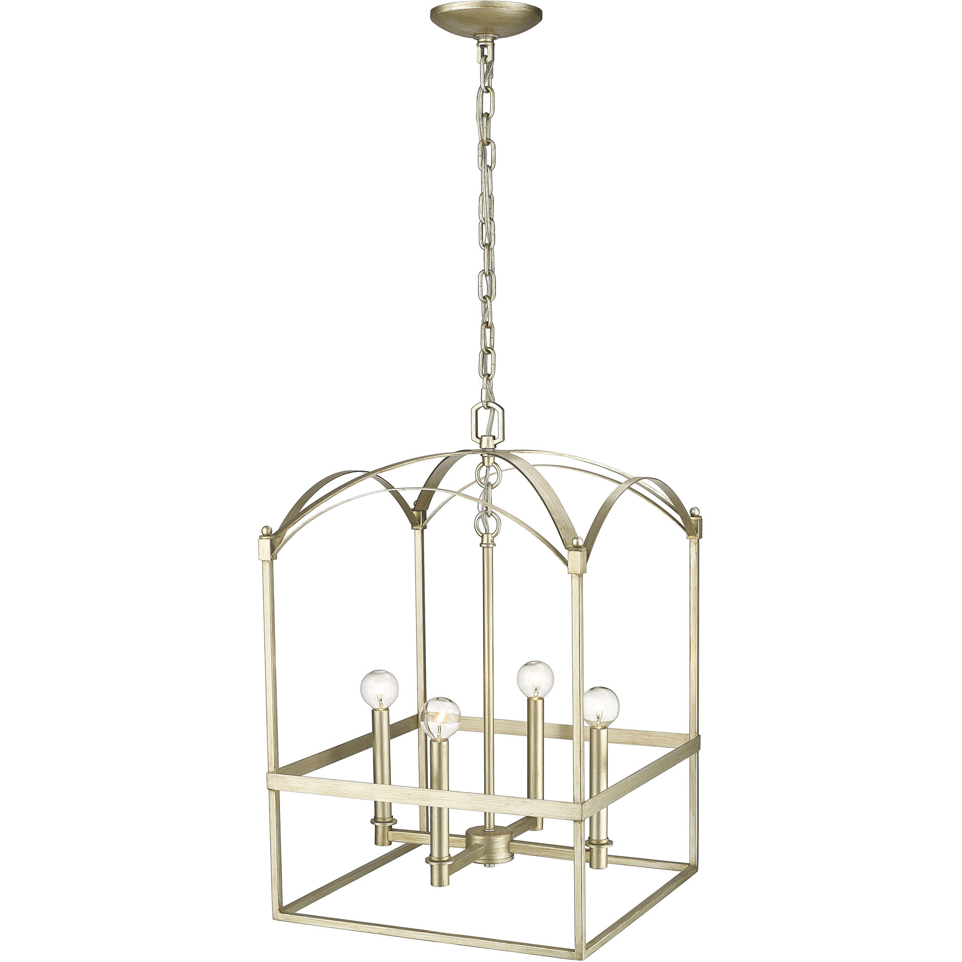 Cormac 4 Light 16 inch Washed Gold Pendant Ceiling Light