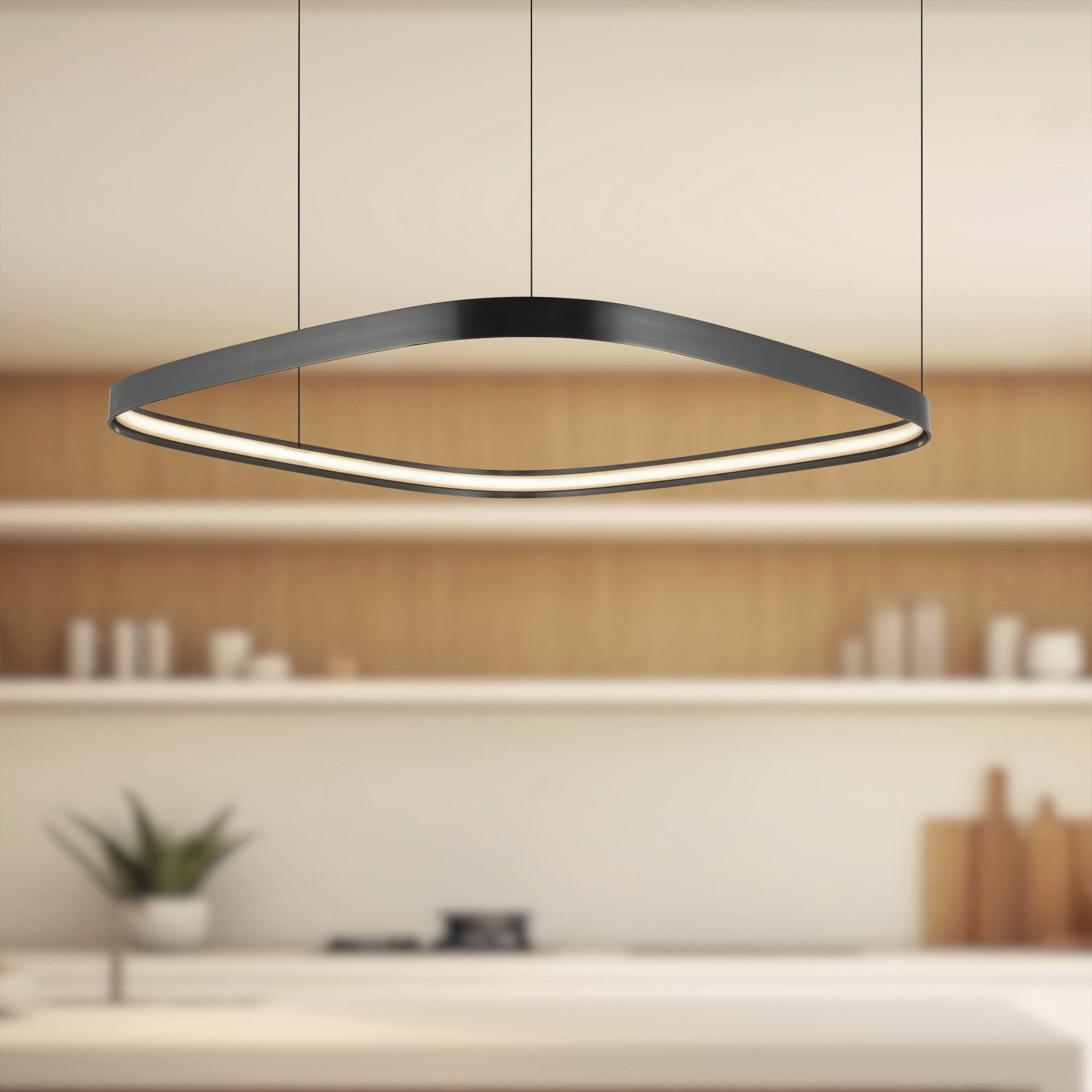 Yukon Pendant Ceiling Light in Urban Bronze
