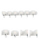 Axis 6 Light 48 inch Polished Chrome Bath Vanity Wall Light