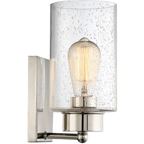 Coastal 1 Light 5 inch Polished Nickel Wall Sconce Wall Light