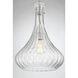 Bristo 1 Light 14 inch Satin Nickel Pendant Ceiling Light, Essentials
