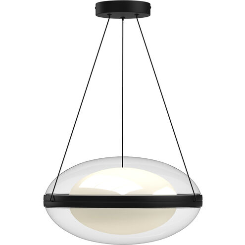 Virgo LED 16.13 inch Black Pendant Ceiling Light