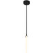 Hoops LED 5 inch Black Pendant Ceiling Light
